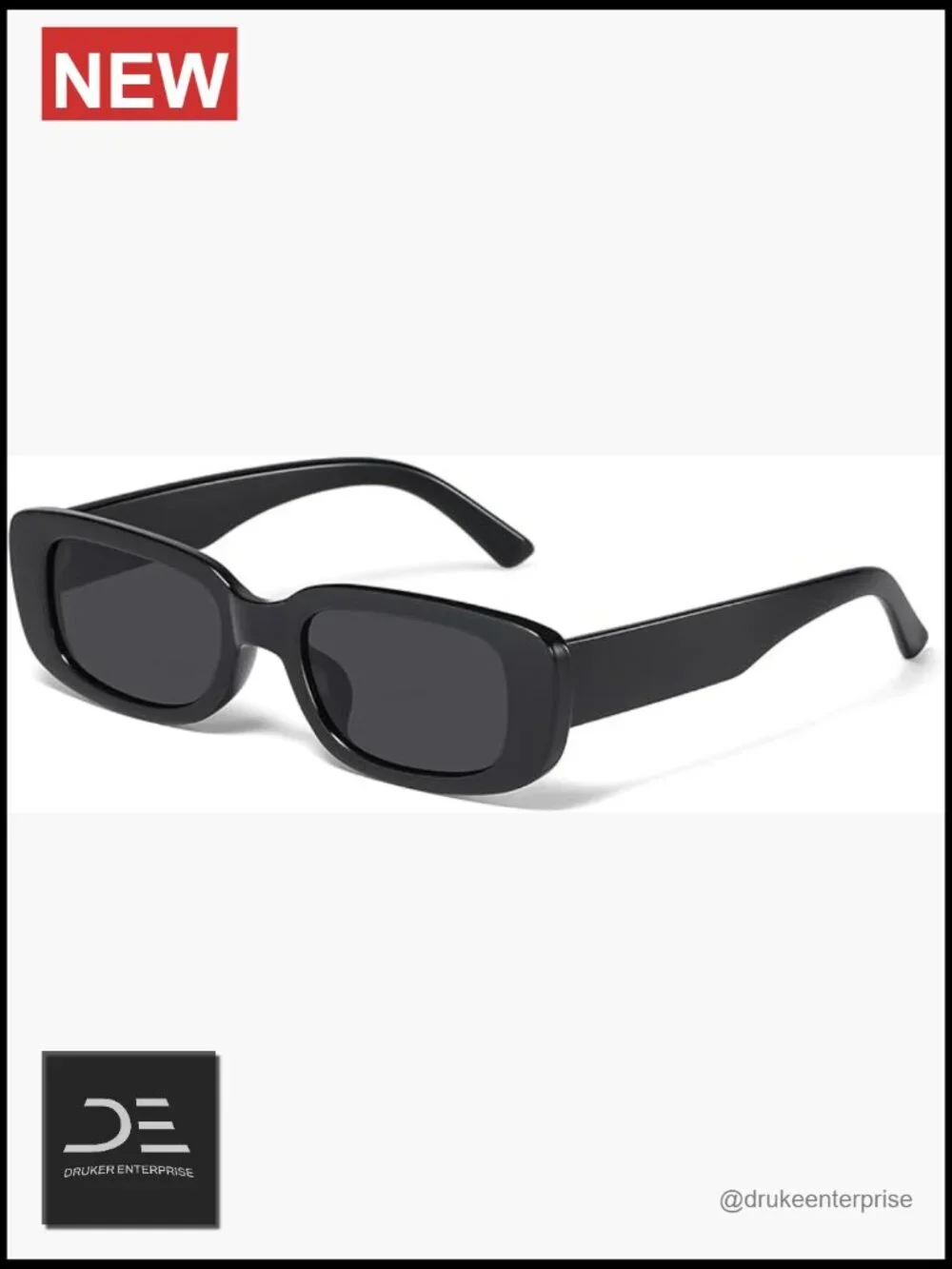 Rectangle Sunglasses Retro Y2K UV Protection Square Frame Unisex